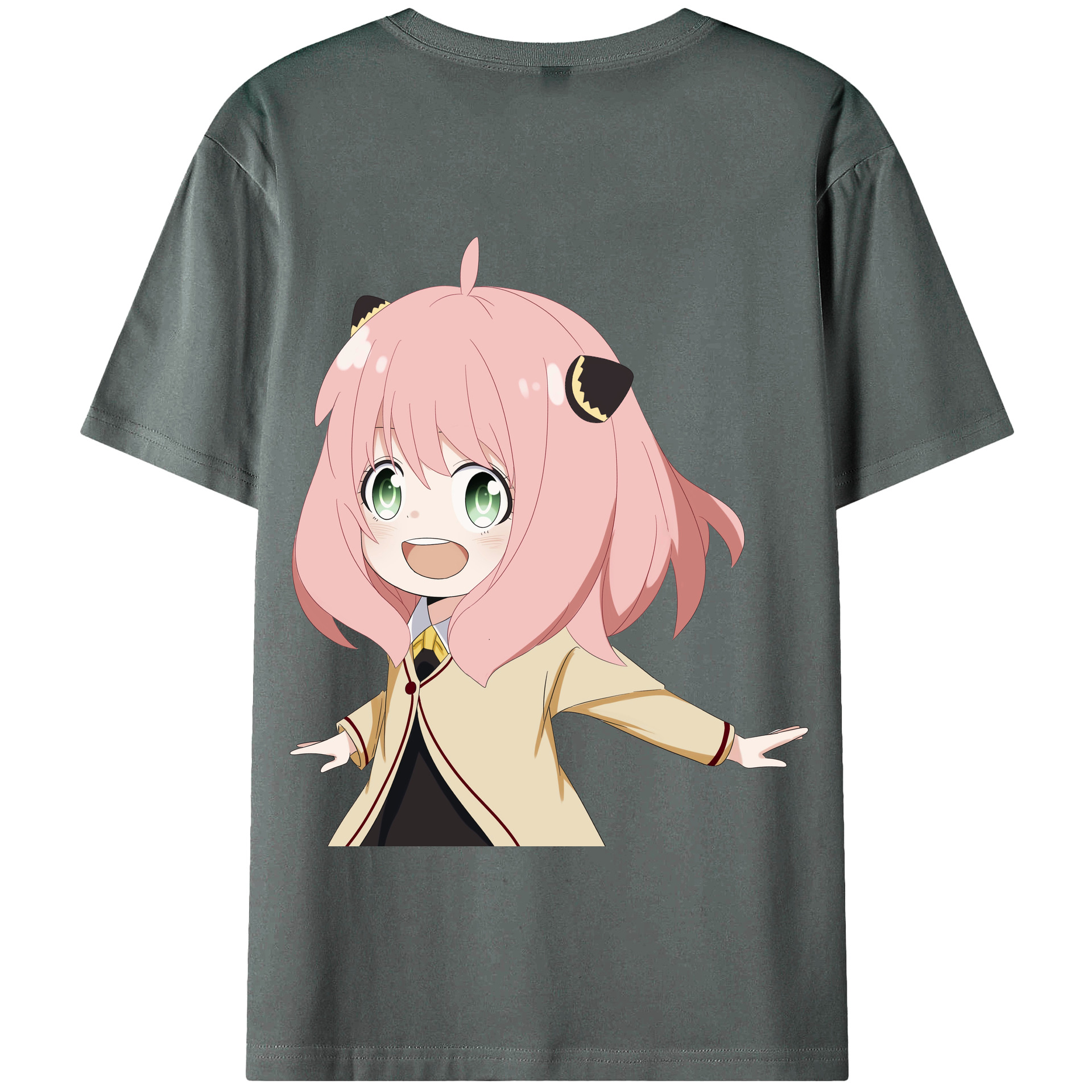 （画像用） SPY×FAMILY间谍家家酒 綿100％半袖Tシャツ（背面プリント）